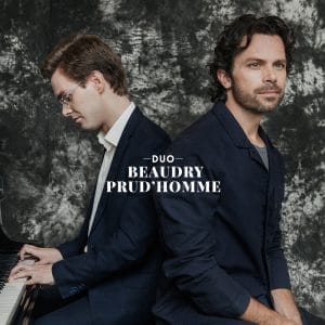 Duo Beaudry - Prud'homme CD Chansons en noires et blanches_Pochette