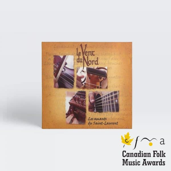 Un cd des Prix de musique folk canadienne Le Vent du Nord.