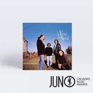 The Le Vent du Nord - Maudite Moisson! cover on the Juno CD.